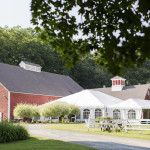 Tent and barn